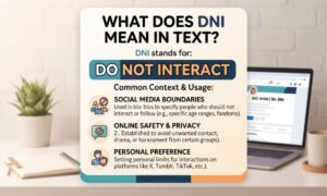 What Does DNI Mean in Text?