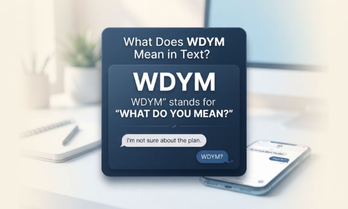What Does WDYM Mean in Text? 💬 Complete Meaning & Examples (2026)