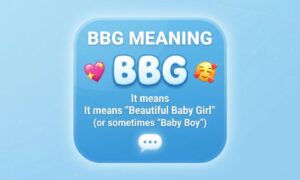 BBG Meaning in Text