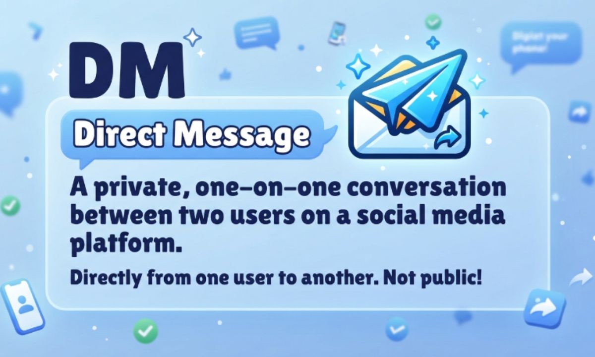 DM Meaning in Text