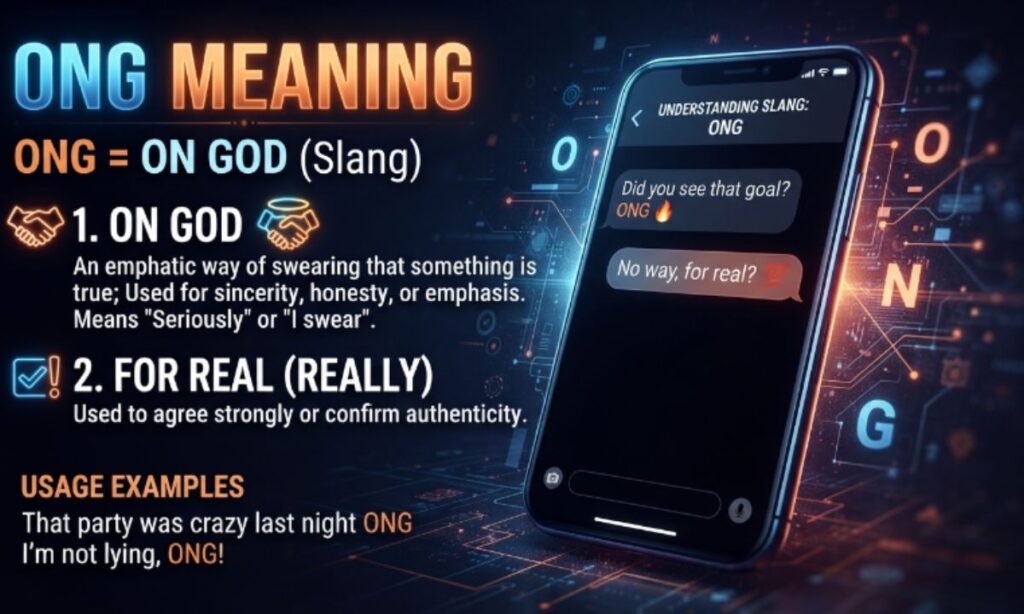 ONG Meaning in Text