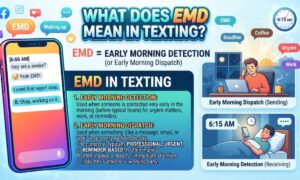 What Does EMD Mean in Texting
