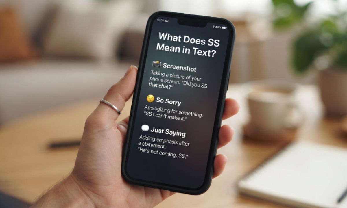 What Does SS Mean in Text