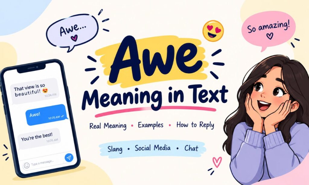 Awe Mean in Text