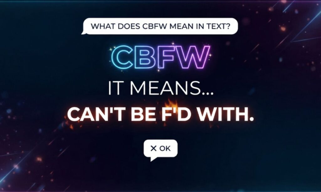 CBFW Meaning in Text
