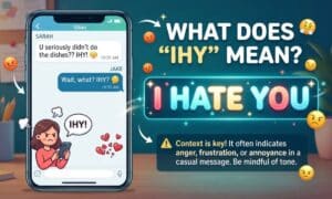 IHY Meaning in Text