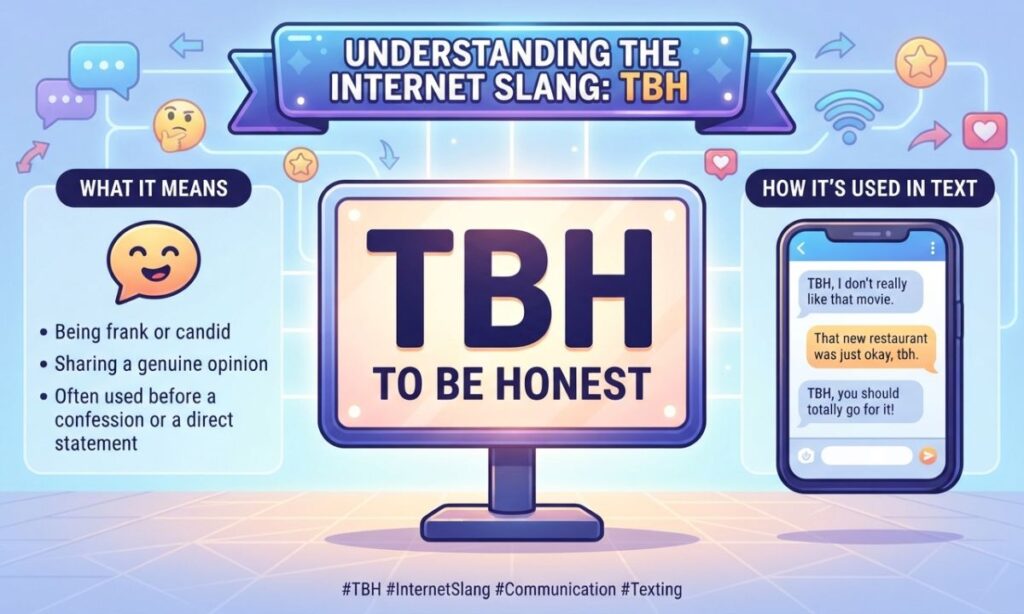 TBH Full Form: Meaning in Text