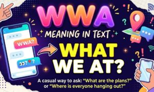WWA Meaning in Text